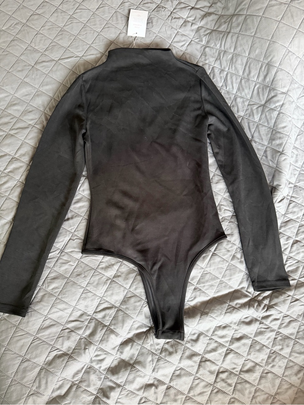 Pink Lily Black Long Sleeve Girls' One-Piece Bodysuit
